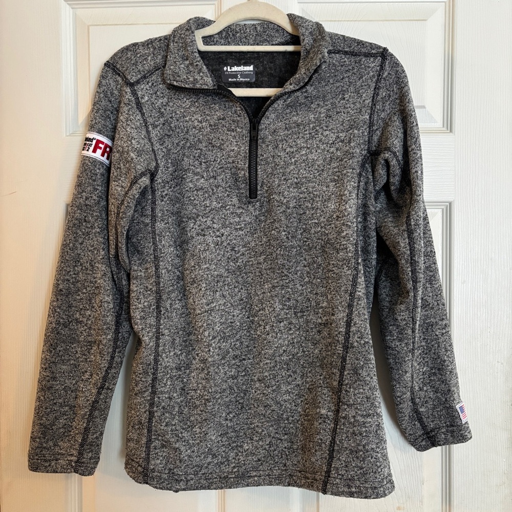 Lakeland High Performance Fire Resistant Sweater Knit Quarter Zip
